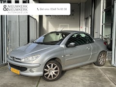 Peugeot 206 CC - 1.6-16V Quiksilver | CABRIO | 16'' LMV | LEDEREN BEKLEDING | CLIMATE CONTROL