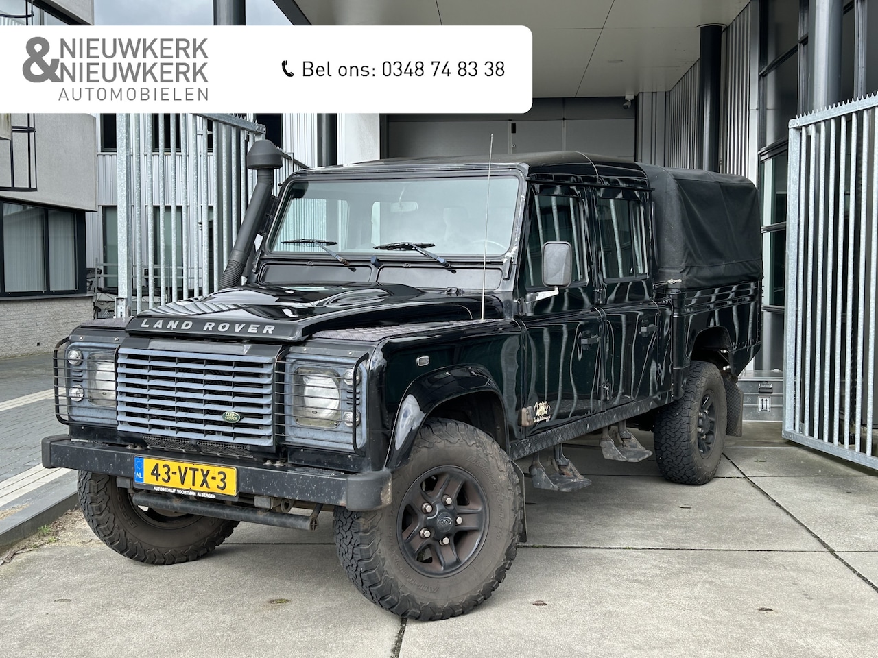 Land Rover Defender - 2.4 TD 130" S Crew Cab | UNIEK! | AIRCO | TREKHAAK | STOELVERWARMING | DIFFERENTIEEL BLOKK - AutoWereld.nl