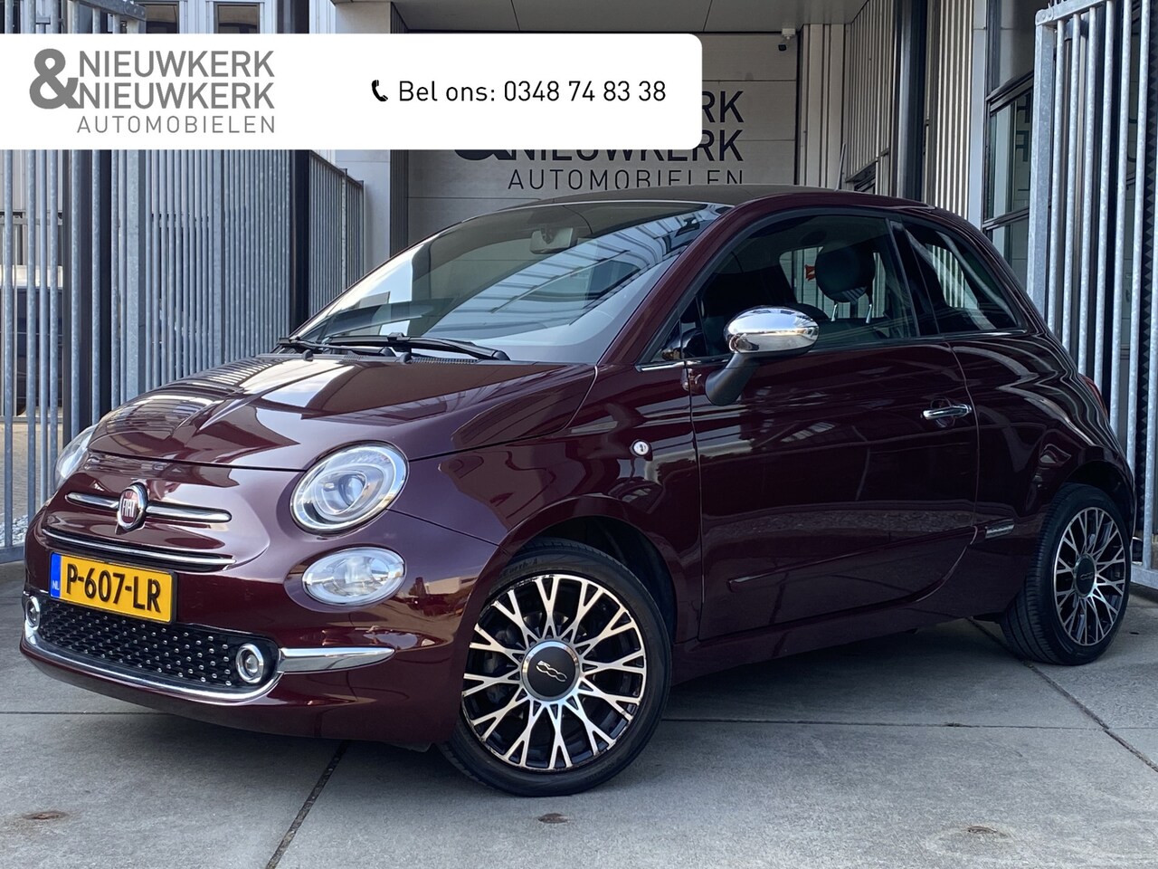 Fiat 500 - 1.0 Hybrid | PANORAMADAK | NAVI | CRUISE CONTROL | CLIMATE CONTROL | PDC | LMV | DAB | BLU - AutoWereld.nl