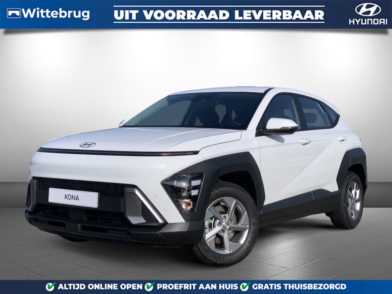 Hyundai Kona - 1.6 GDI HEV Comfort Automaat met Navigatie, Climate Control en Camera - AutoWereld.nl