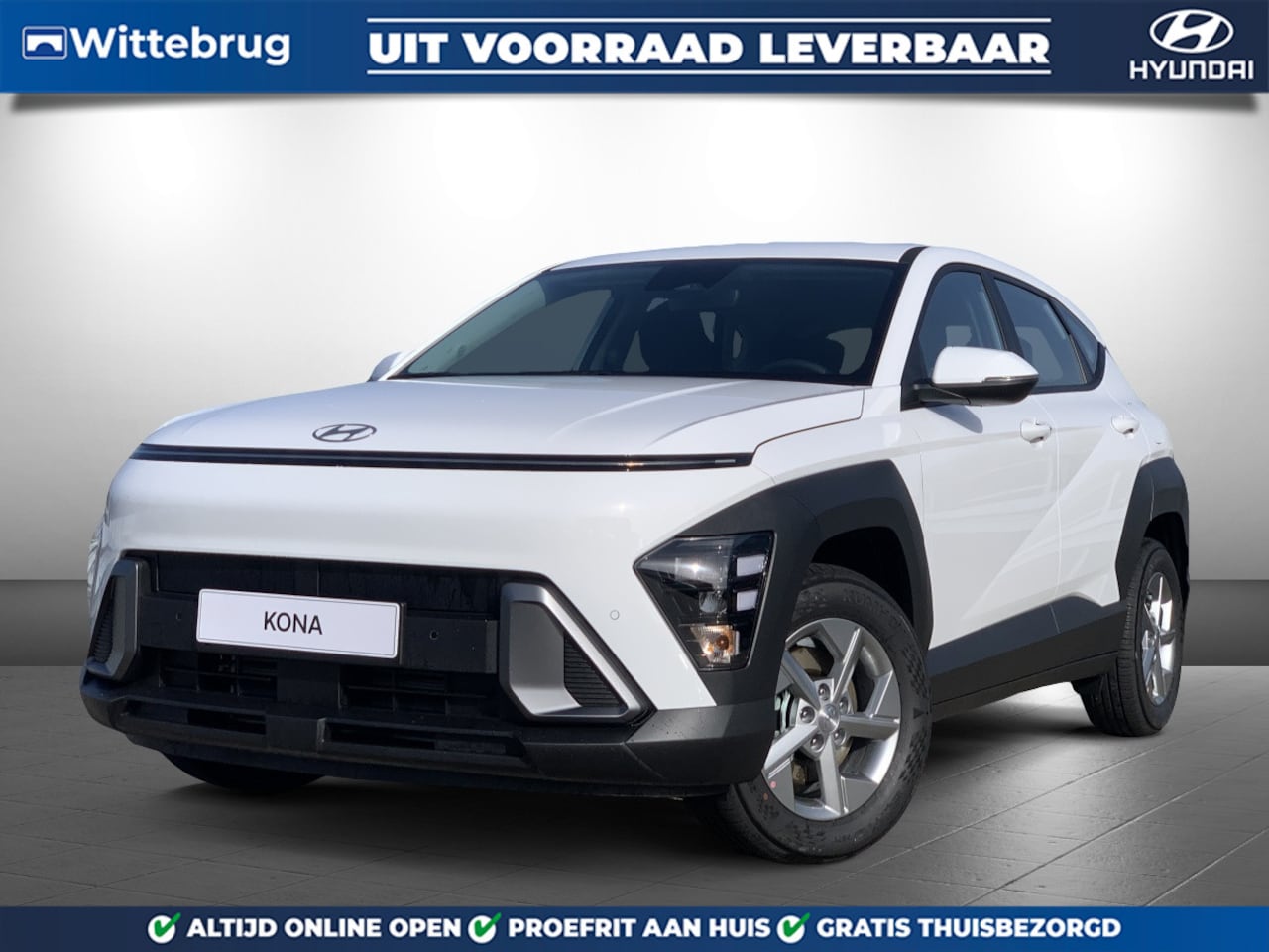 Hyundai Kona - 1.6 GDI HEV Comfort Automaat met Navigatie, Climate Control en Camera Uit voorraad leverba - AutoWereld.nl