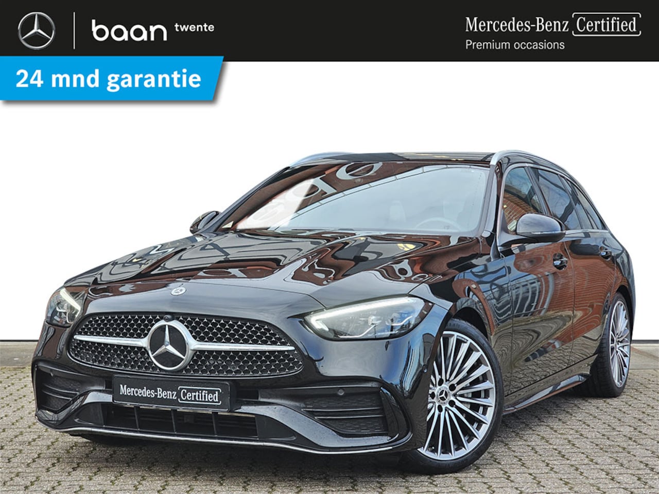 Mercedes-Benz C-klasse Estate - C 180 AMG-Line | Apple Carplay | 19 Inch | Stoelverwarming | Dodehoek-assistent - AutoWereld.nl