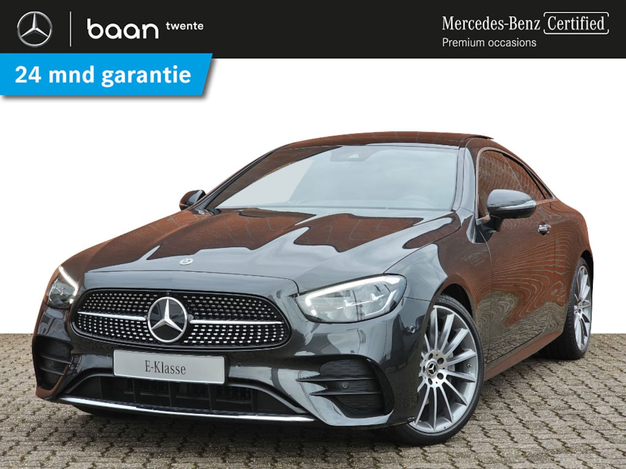 Mercedes-Benz E-klasse Coupé - E 200 AMG Line | Panoramadak | Dodehoek-assistent | Keyless Go | Stoelverwarming - AutoWereld.nl