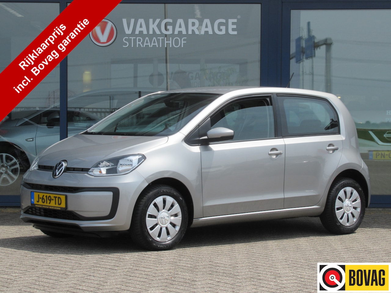 Volkswagen Up! - 1.0 1.0 5-Drs, Airco / Bluetooth / DAB - AutoWereld.nl