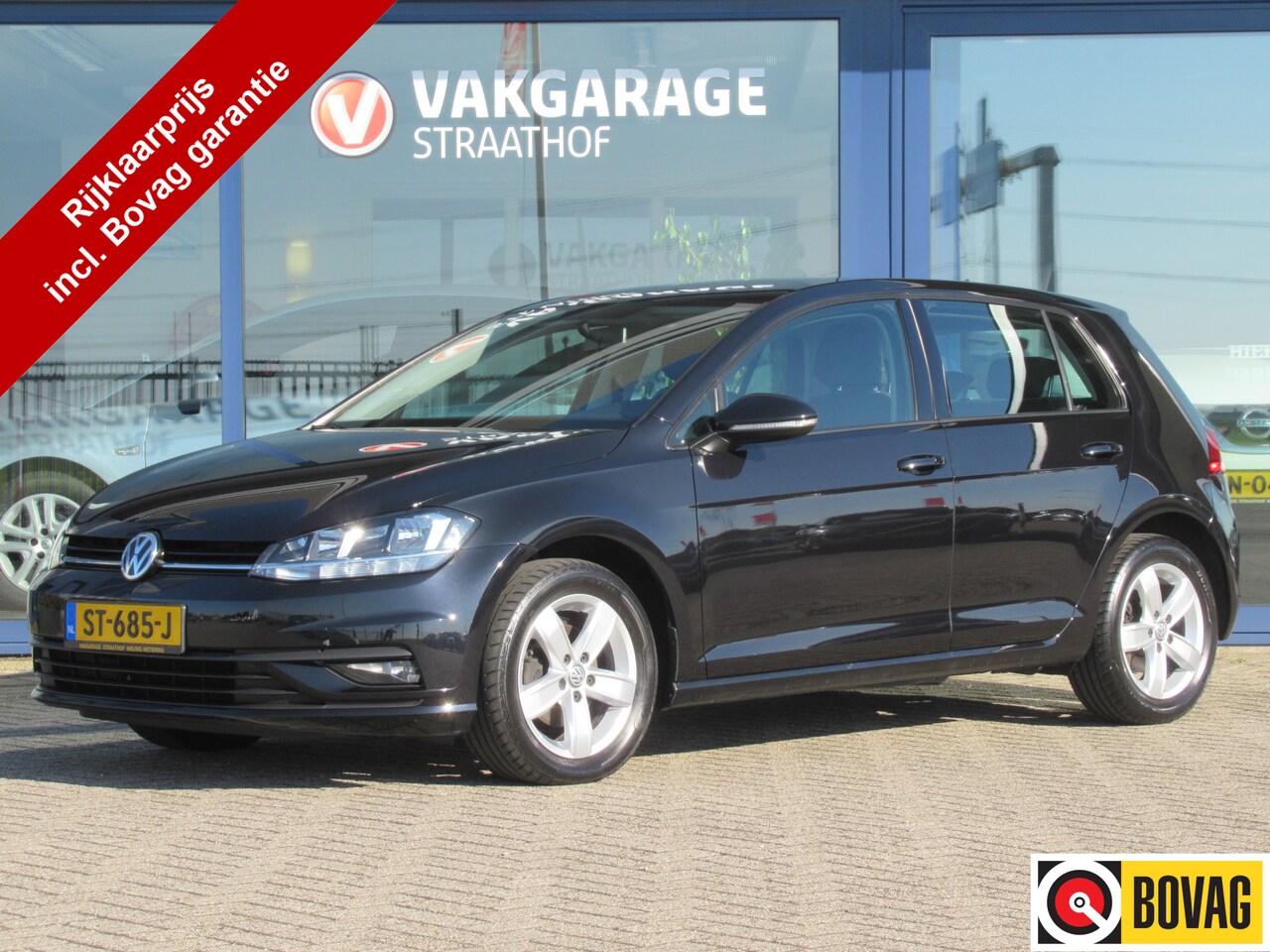 Volkswagen Golf - 1.0 TSI, Carplay + Android auto / Adaptive cruise / Navigatie / Airco / 16' LMV - AutoWereld.nl