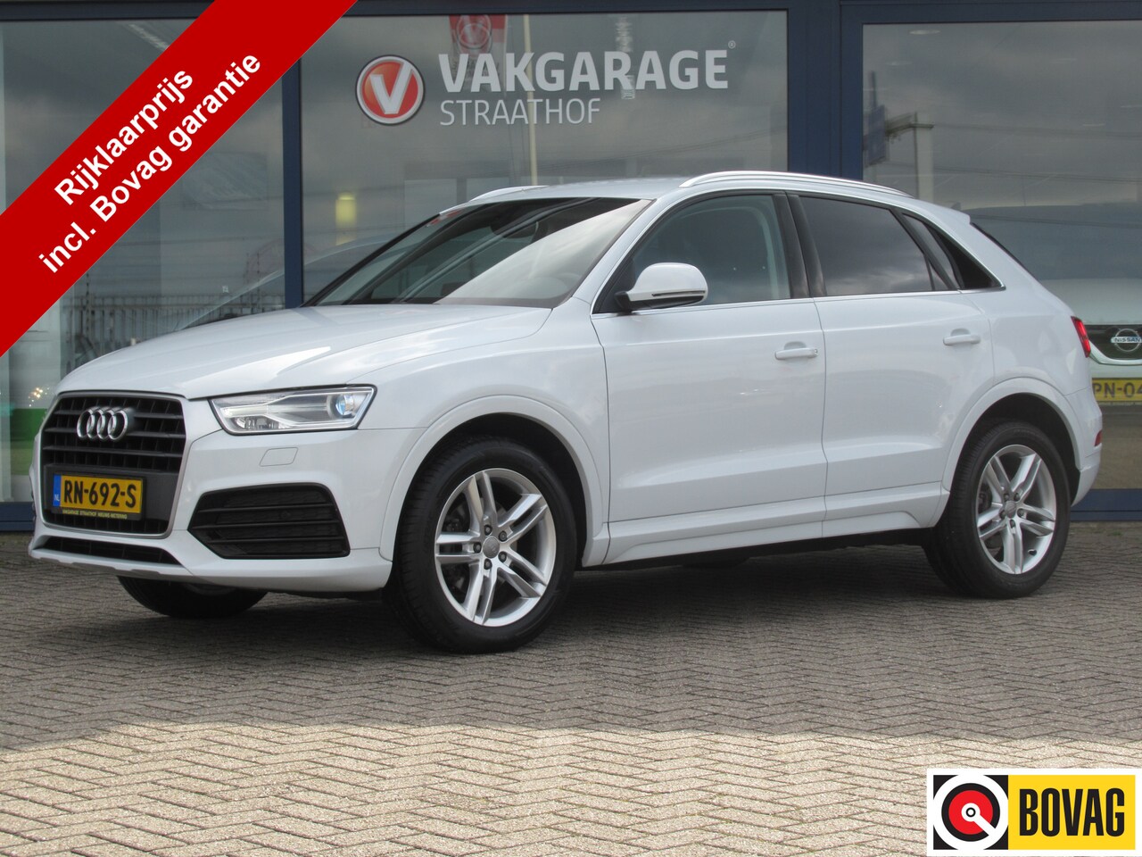 Audi Q3 - 1.4 TFSI CoD Sport Pro Line S 1.4 TFSI CoD Sport Pro Line S, 150 PK Automaat / Camera + Sensoren / LED koplampen / Stoel - AutoWereld.nl