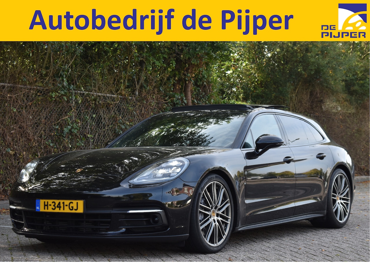 Porsche Panamera Sport Turismo - 4 3.0 | 331 pk | Open dak | Camera | Keyless | Luchtvering | Bose | Full LED | 21" - AutoWereld.nl