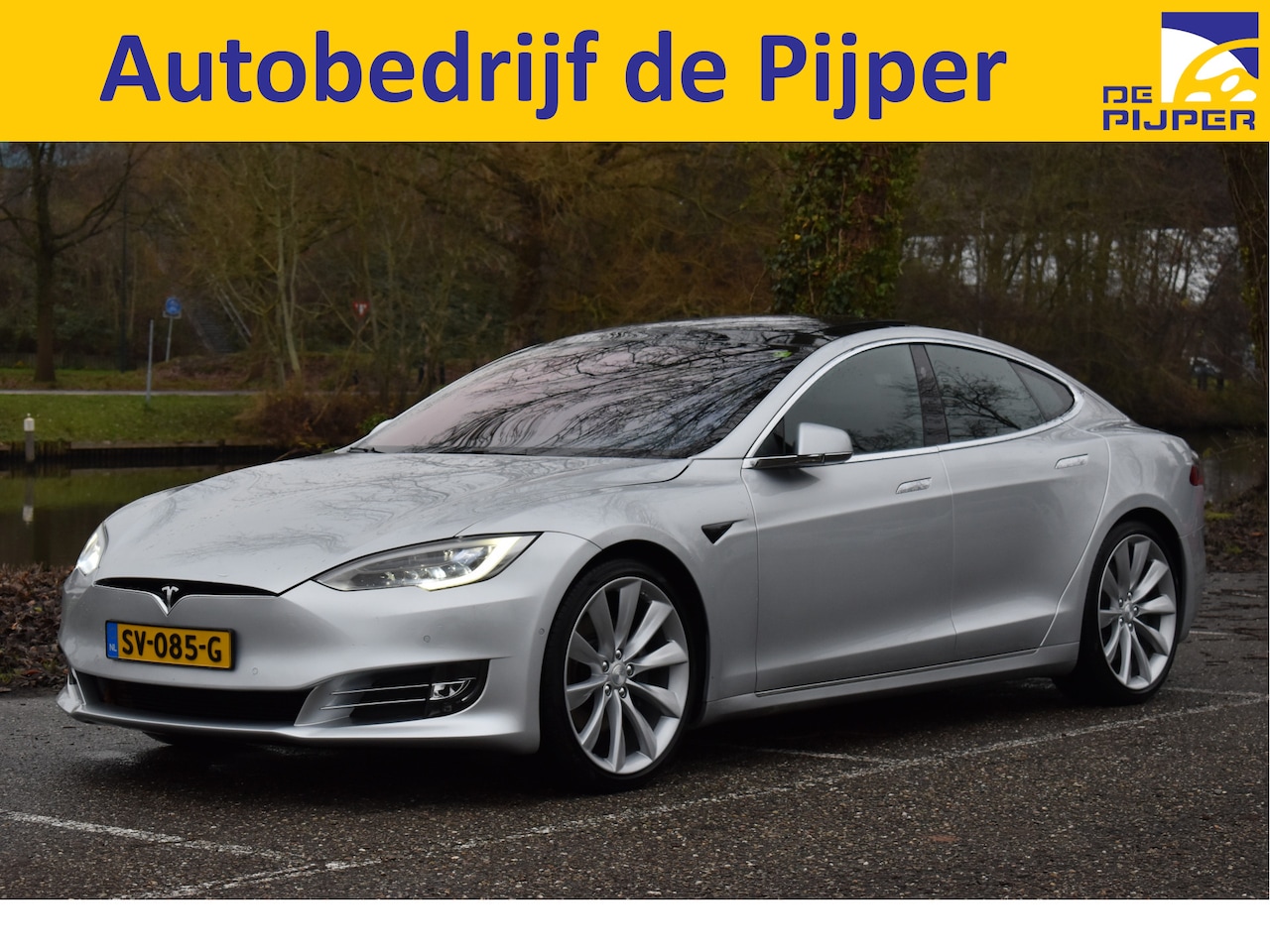 Tesla Model S - 75D Base incl. BTW | 4x4 | NL- AUTO | Autopilot | Panoramadak | Luchtvering | Supercharged - AutoWereld.nl