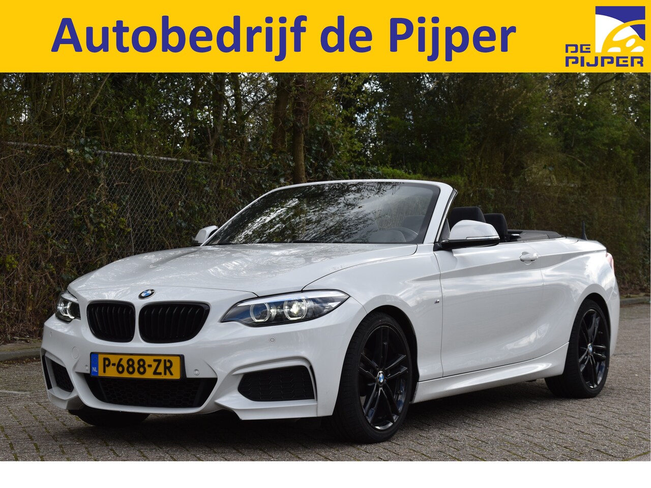 BMW 2-serie Cabrio - 218i High Executive M-Sport | Keyless | Harman/Kardon | DAB | Stoelverw | M-Stoelen | Full - AutoWereld.nl