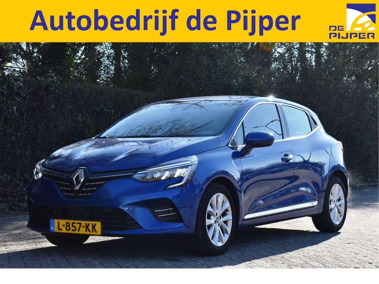 Renault Clio - 1.0 TCe Intens NL-AUTO, 1 EIGENAAR, CAMERA, KEYLESS, LED, STOELVERW, NAVI, BLUETOOTH, VELG - AutoWereld.nl