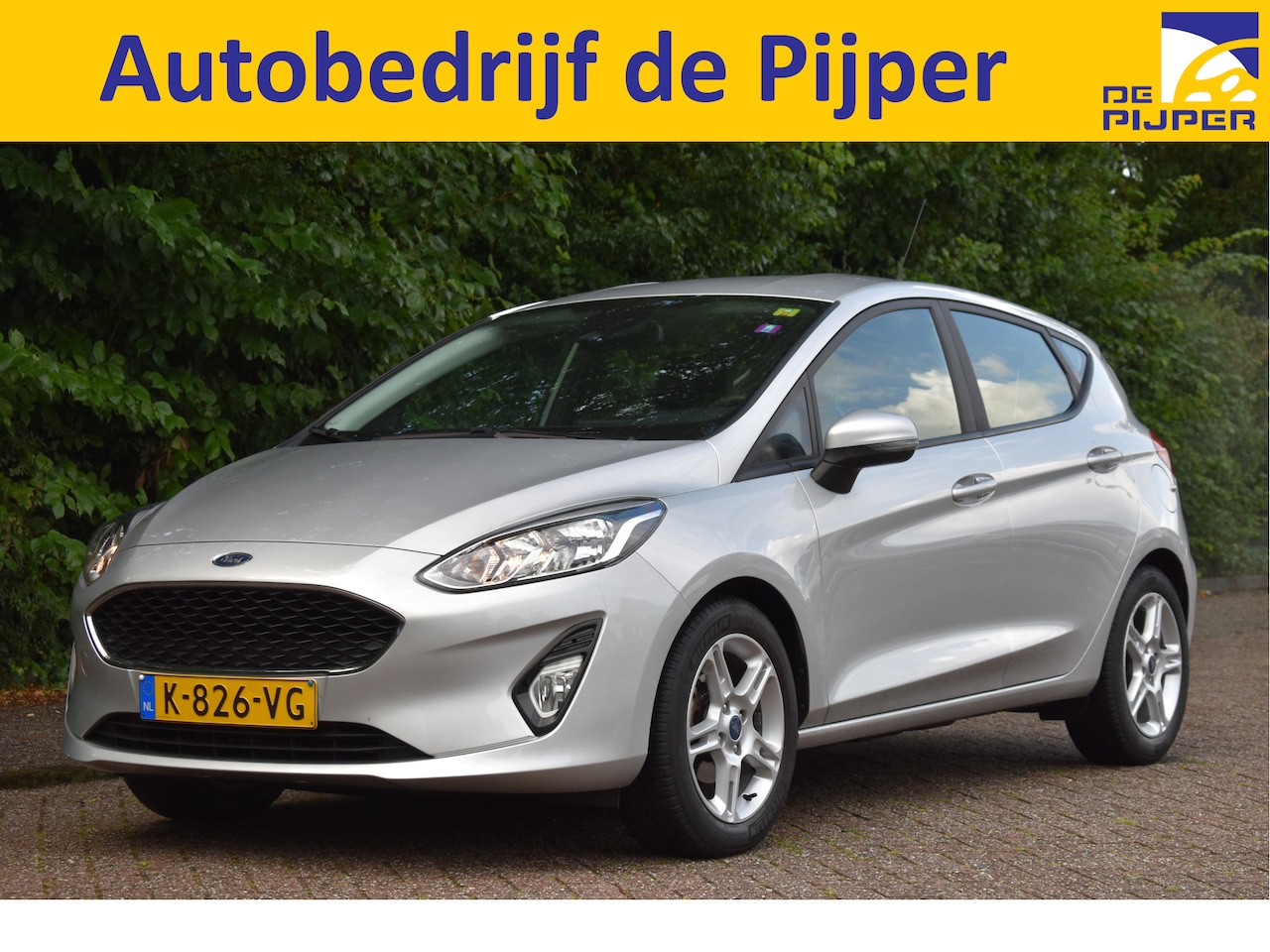 Ford Fiesta - 1.0 EcoBoost 100 PK | CARPLAY | LIMIT CONTR | TREKHAAK | DAB | BLUETOOTH | PDC | LM-VELGEN - AutoWereld.nl