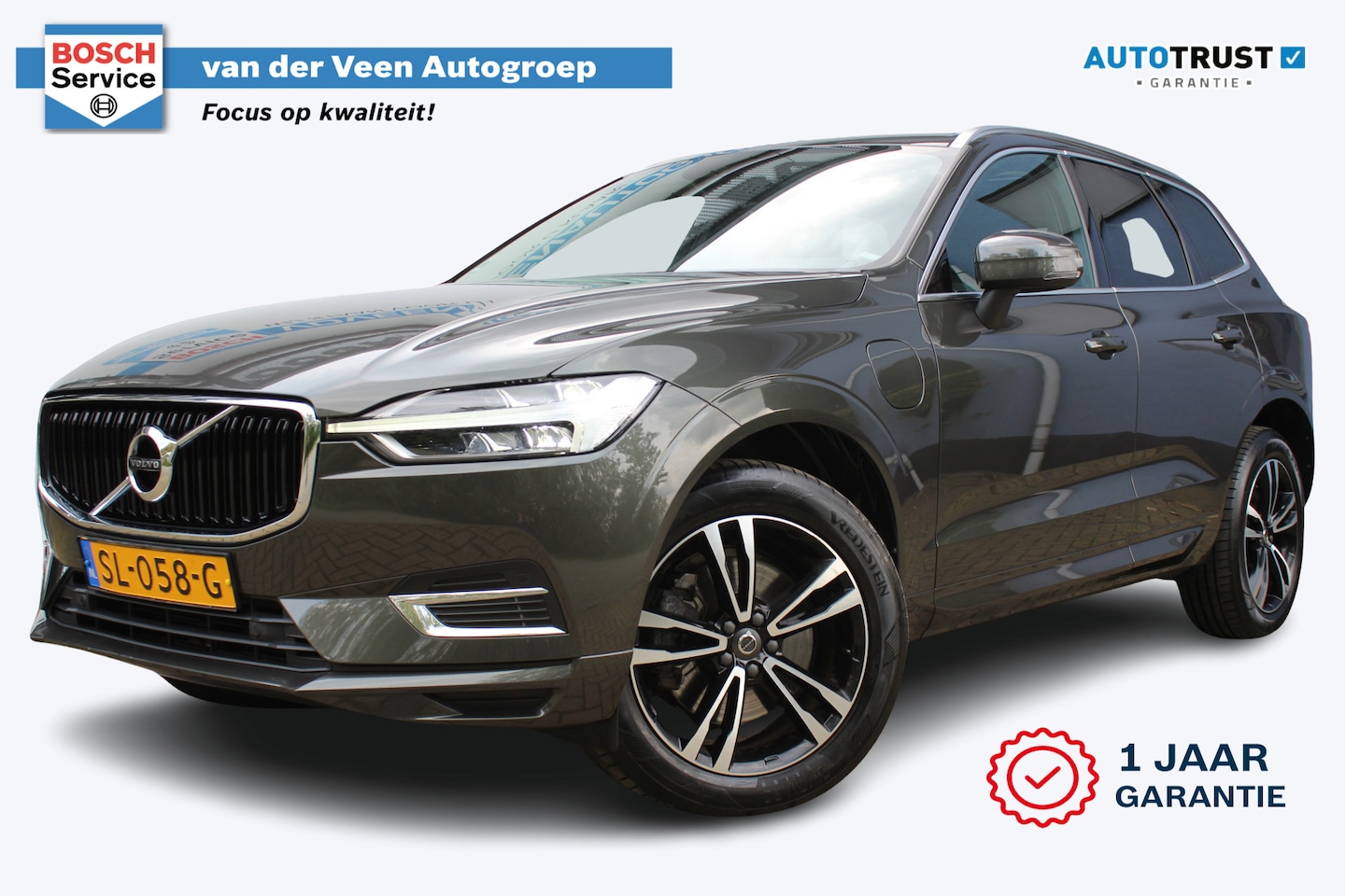 Volvo XC60 - 2.0 T8 Twin Engine AWD Momentum | Incl. 1 jaar Garantie | Navi | Cruise | Clima | Stoelver - AutoWereld.nl