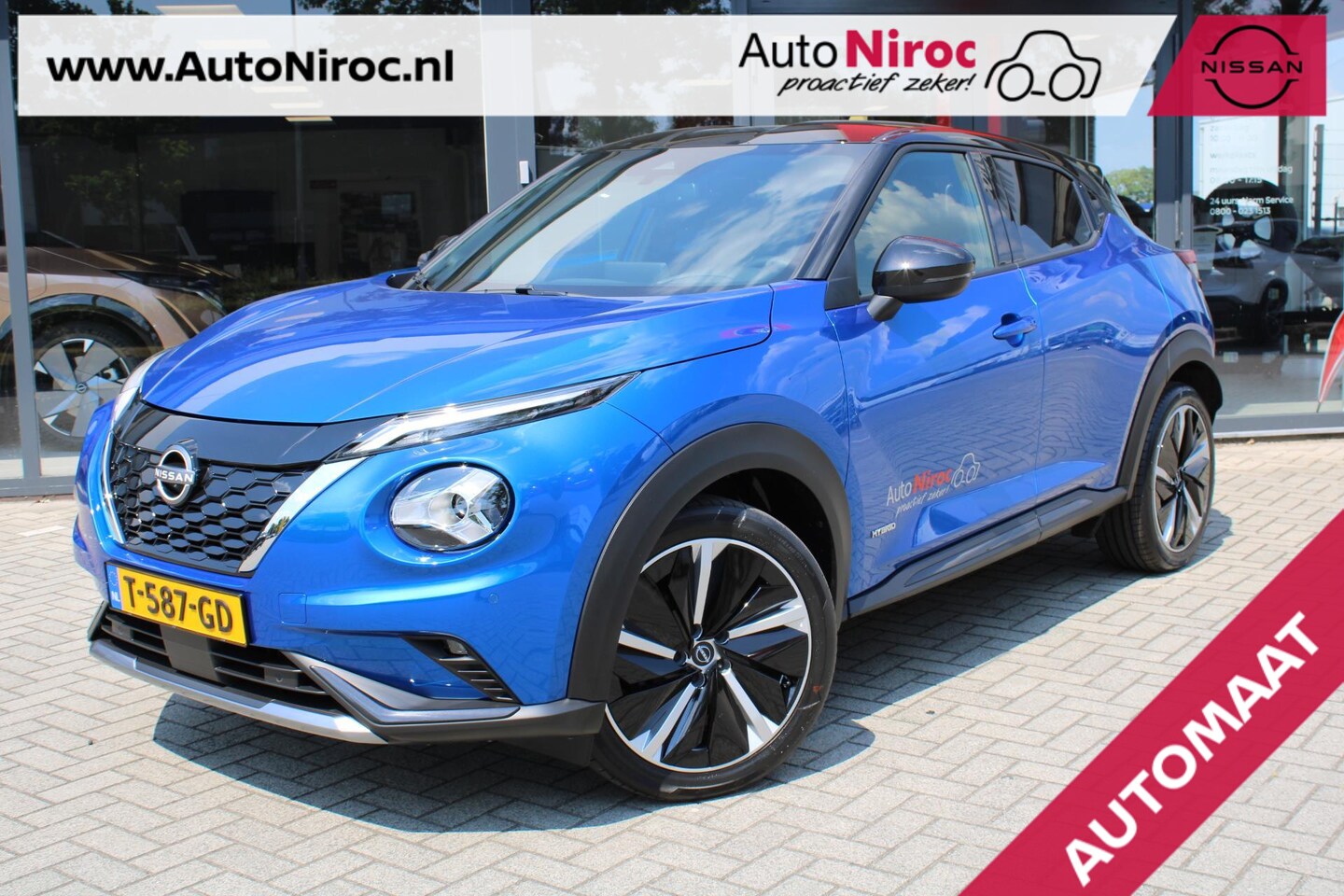 Nissan Juke - Hybrid 143 N-Design l TWO-TONE l 19 INCH | NAVIGATIE | CAMERA | DEMOVOORDEEL | - AutoWereld.nl