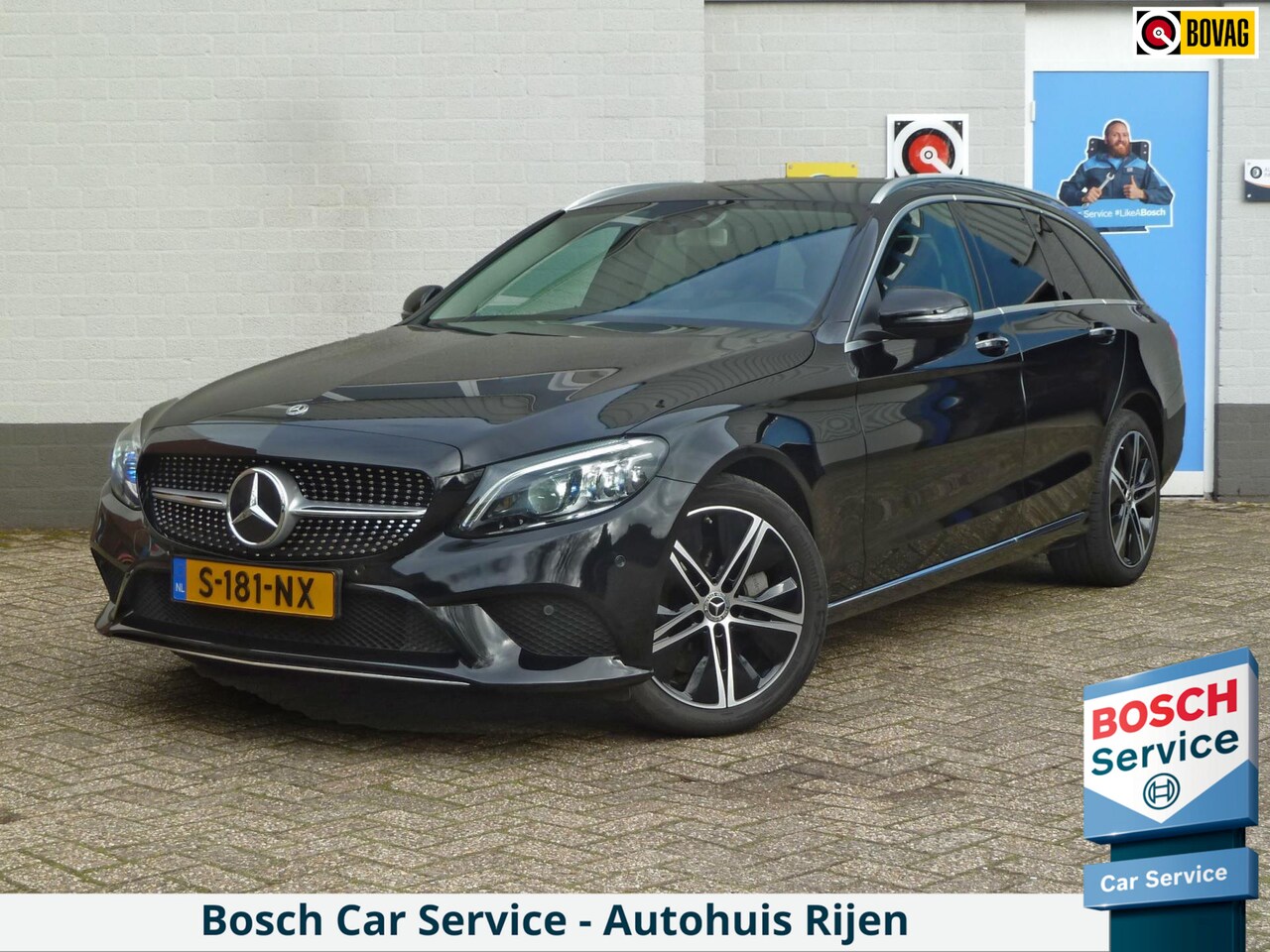 Mercedes-Benz C-klasse Estate - 300 e Premium Pack|Navi|Multibeam-LED|Burmester|Ambiance-Verlichting|Stoelverwarming - AutoWereld.nl