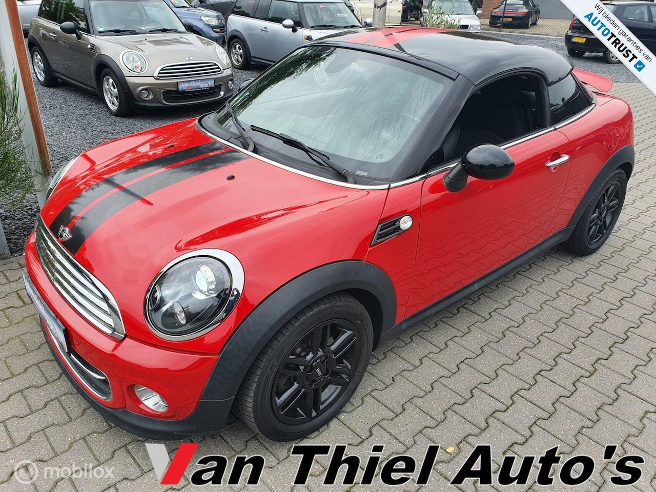 MINI Coupé - 1.6 Cooper Pepper leder airco - AutoWereld.nl