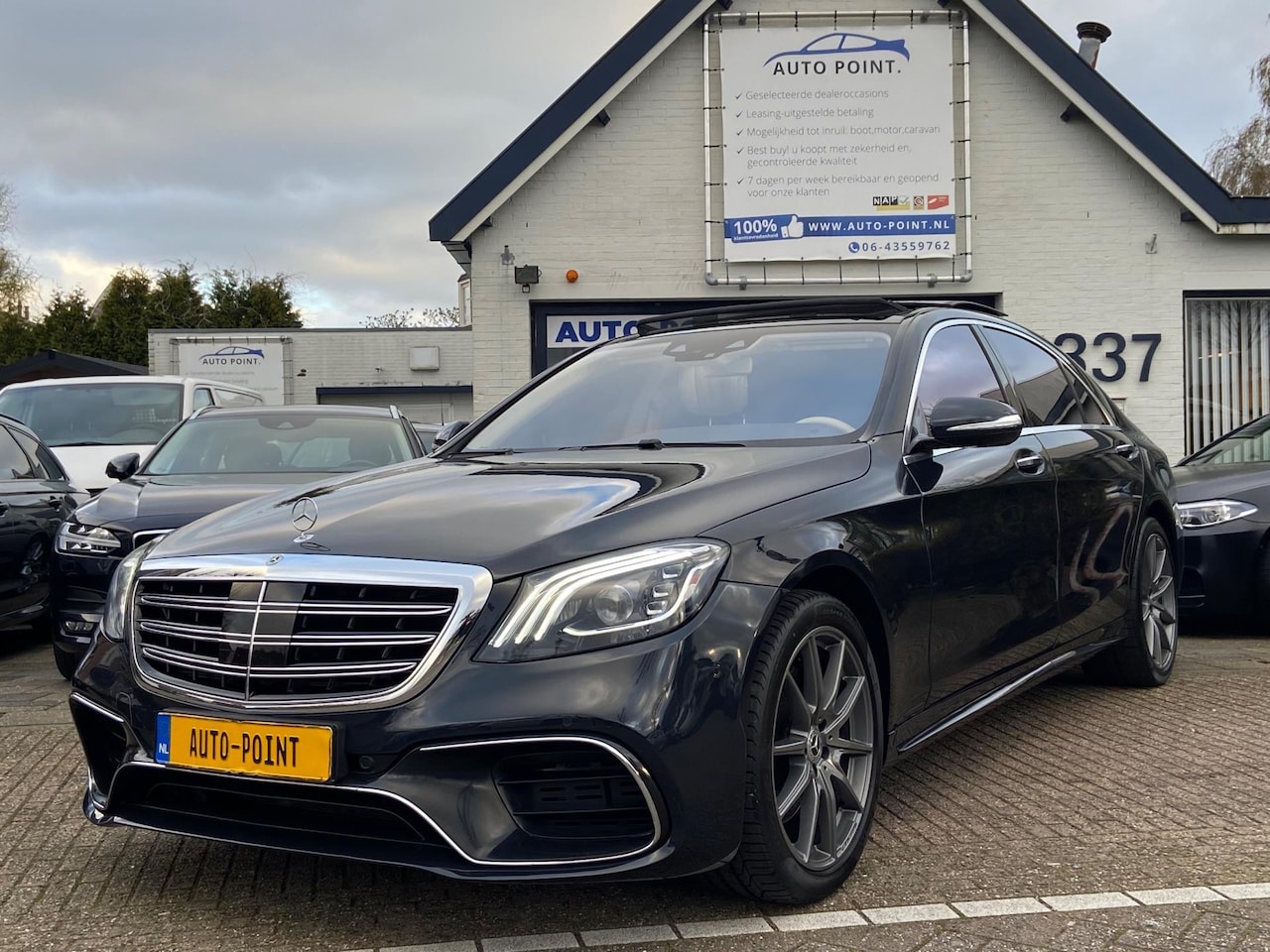 Mercedes-Benz S-klasse - S450 63 AMG PAKKET/LANG/PANO/MASSAGE/BURMESTER - AutoWereld.nl