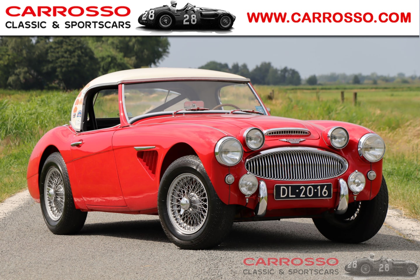 Austin Mk II - Austin-Healey 3000 Rally prepared Overdrive - AutoWereld.nl