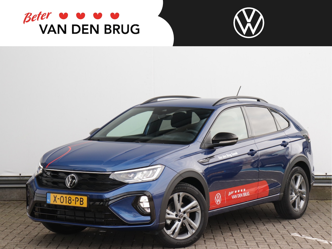 Volkswagen Taigo - 1.0 TSI R-Line 110pk | LED | Navigatie | Black style | Achteruitrijcamera | Keyless | - AutoWereld.nl