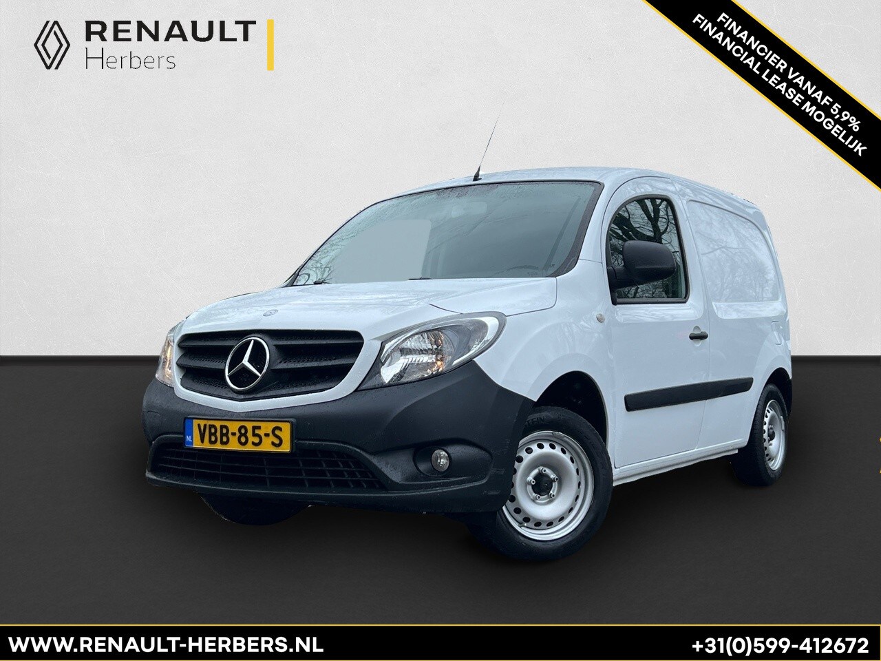 Mercedes-Benz Citan - 108 CDI BlueEFFICIENCY Professional Line / AIRCO / TREKHAAK / SCHUIFDEUR R / 1E EIGENAAR - AutoWereld.nl