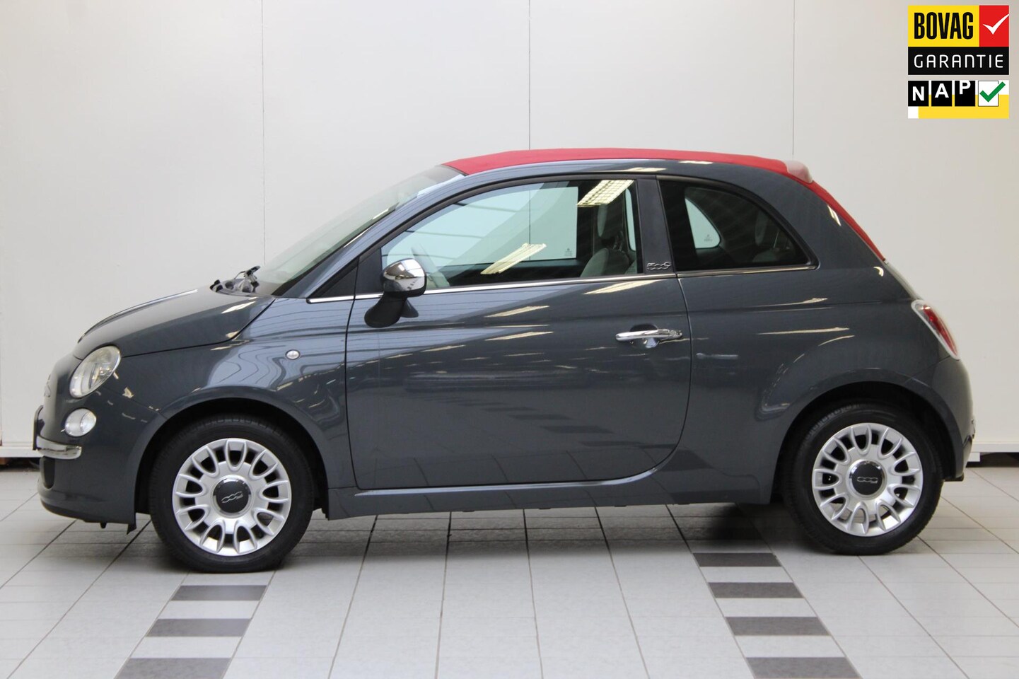 Fiat 500 C - 1.2 Pop*1e Eigenaar*Airco*PDC*Nap* - AutoWereld.nl