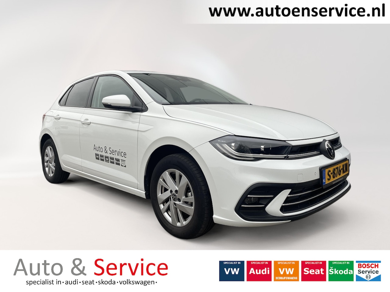 Volkswagen Polo - 1.0 TSI Style - ACC - Clima - IQ.Light - - AutoWereld.nl