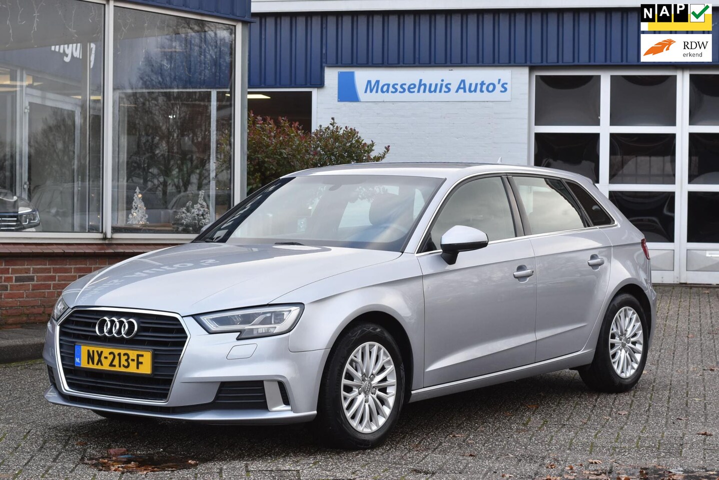 Audi A3 Sportback - 1.0 TFSI Sport Lease Edition 115dkm (NAP) Automaat LED Leer Navi Clima Cruise Nwe APK - AutoWereld.nl