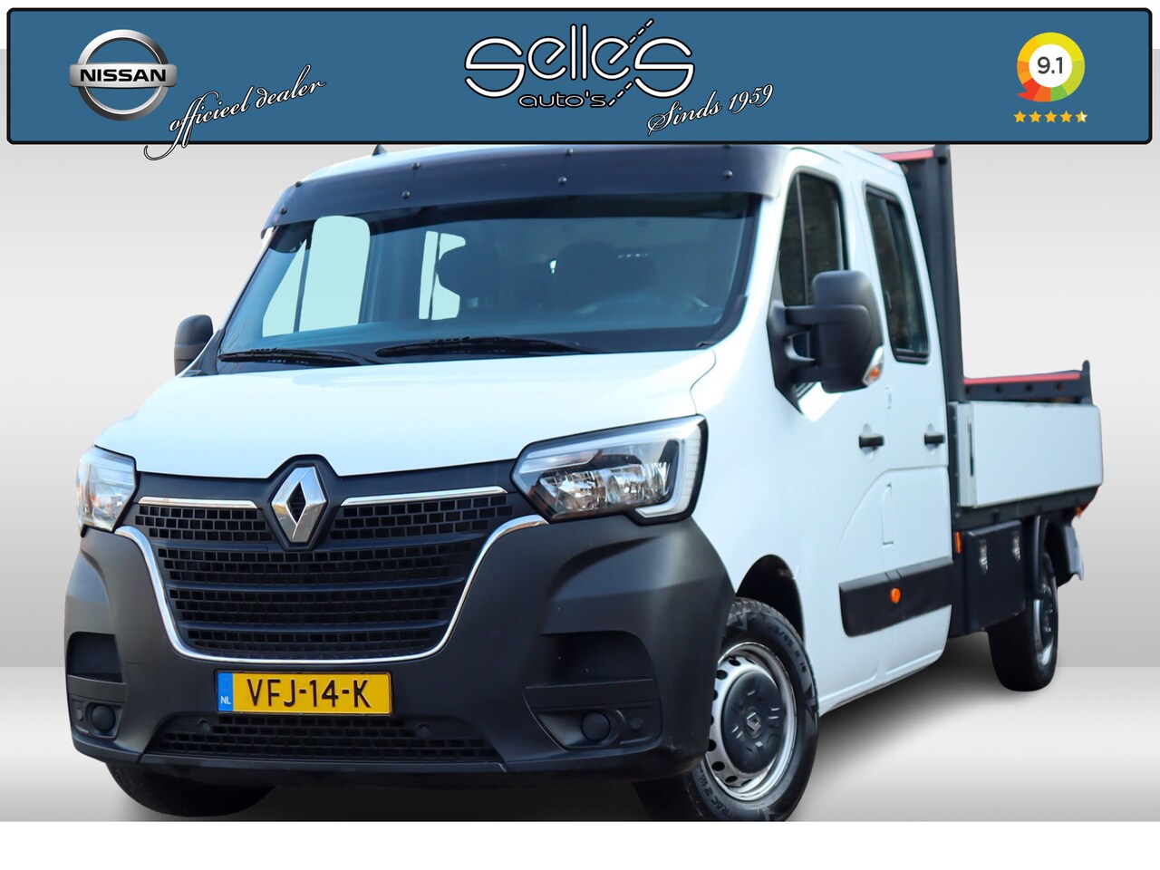 Renault Master - T35 2.3 dCi 150 L3 DC Energy | 7 Persoons | Palenrek | Camera | Bagage Boxen - AutoWereld.nl