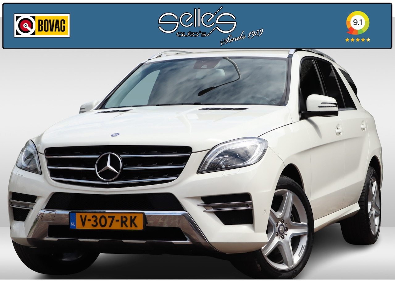 Mercedes-Benz ML-klasse - 350 BLUETEC 4MATIC | Grijs Kenteken | Trekhaak - AutoWereld.nl