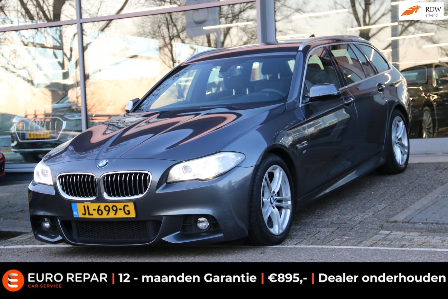 BMW 5-serie Touring - 520i Executive 1E EIG. NL-AUTO M-PAKKET DEALER OND! - AutoWereld.nl