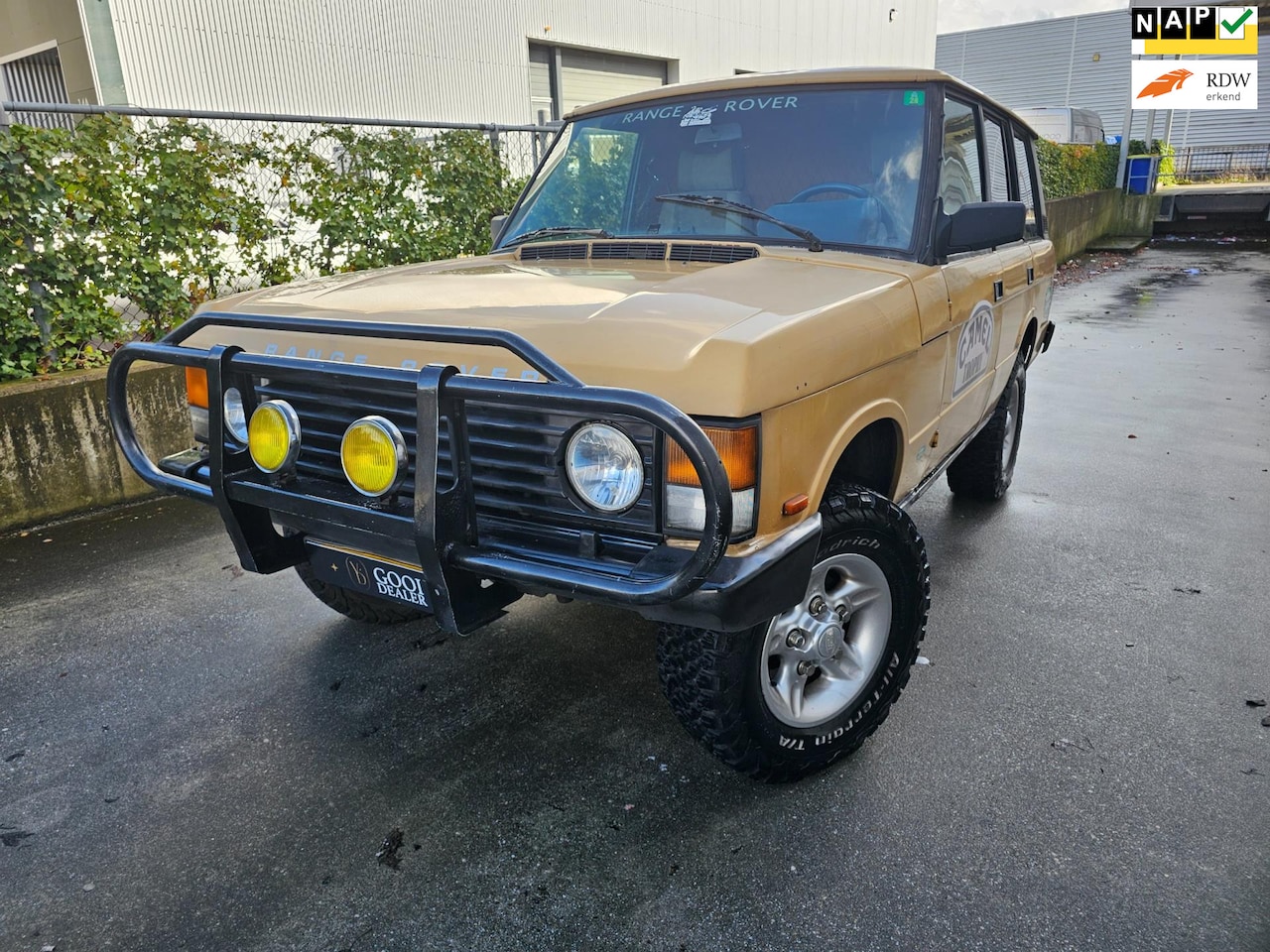 Land Rover Range Rover - 3.9i V8 GRIJS KENT LPG CAMEL TROPHY AIRCO - AutoWereld.nl