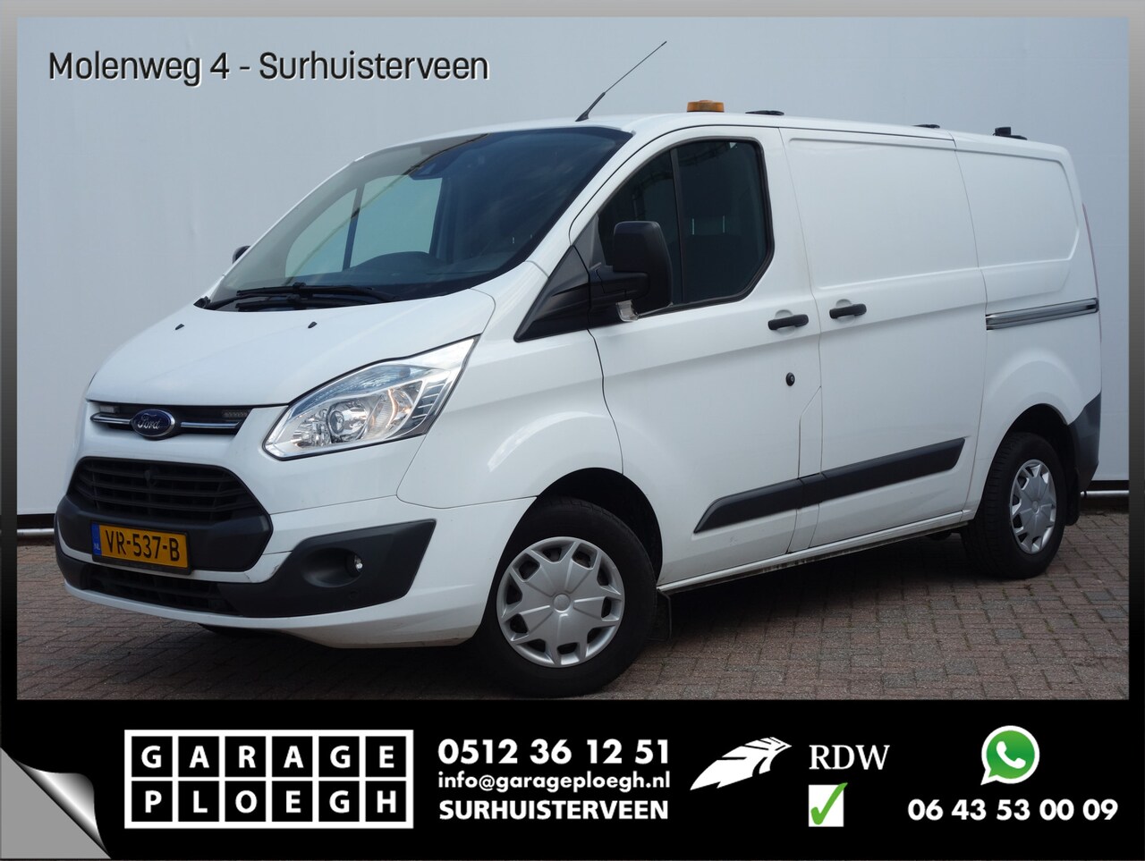 Ford Transit Custom - 3-Pers 2.2 TDCI 2xSchuifdeur Camera Trekhaak Airco Cruise 3 zits - AutoWereld.nl