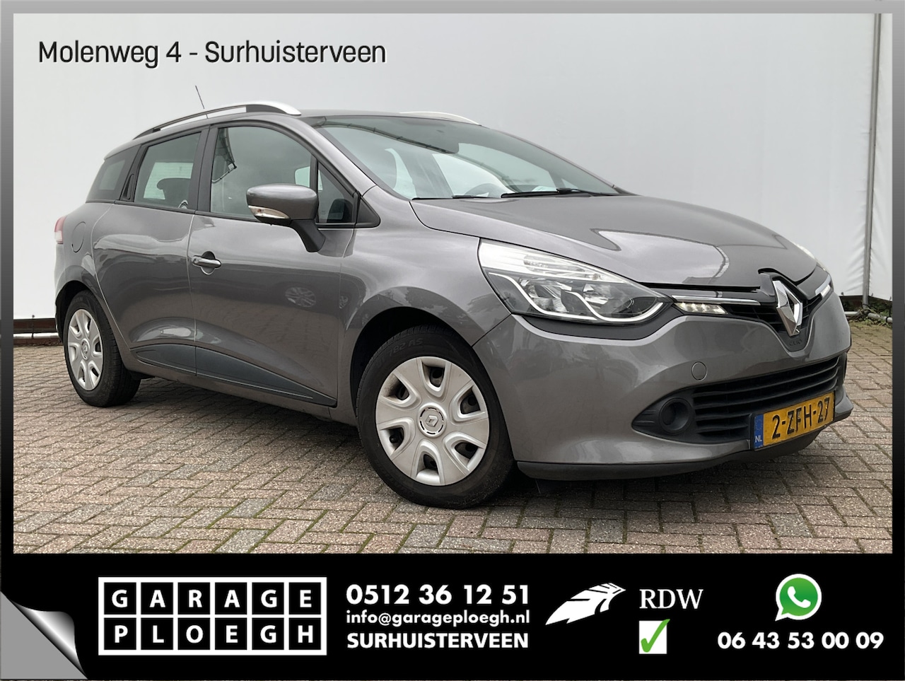 Renault Clio Estate - 1.5 dCi ECO Distributie is vervangen Navi Airco Cruise Trekhaak - AutoWereld.nl