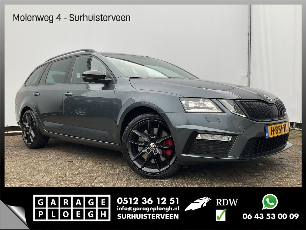 Skoda Octavia Combi - 2.0 TSI RS 245pk Virtual Cockpit Business Topstaat - AutoWereld.nl