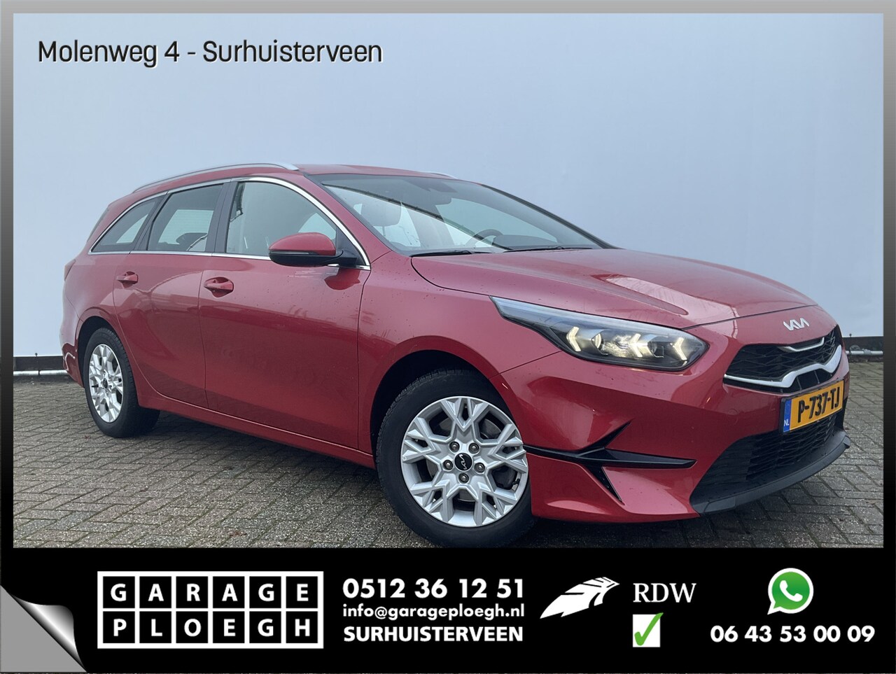 Kia Cee'd Sportswagon - Ceed 1.0 T-GDi DynamicLine 1Eig DAB Nav/Cam Orig.NL - AutoWereld.nl