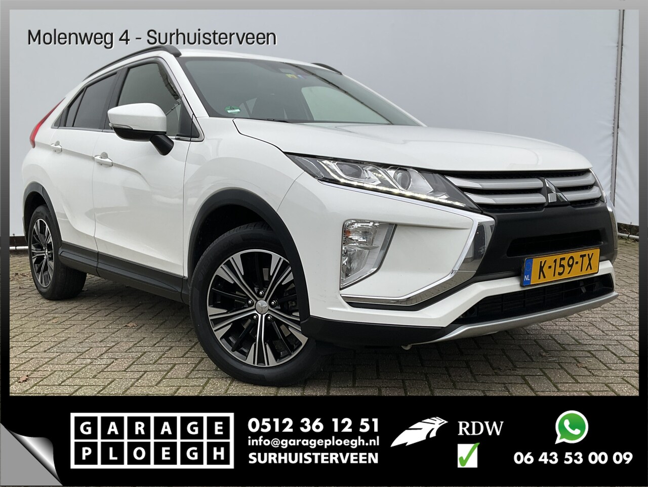 Mitsubishi Eclipse Cross - 1.5 Intense Automaat Trekhaak Audio Apple Camera DI-T - AutoWereld.nl