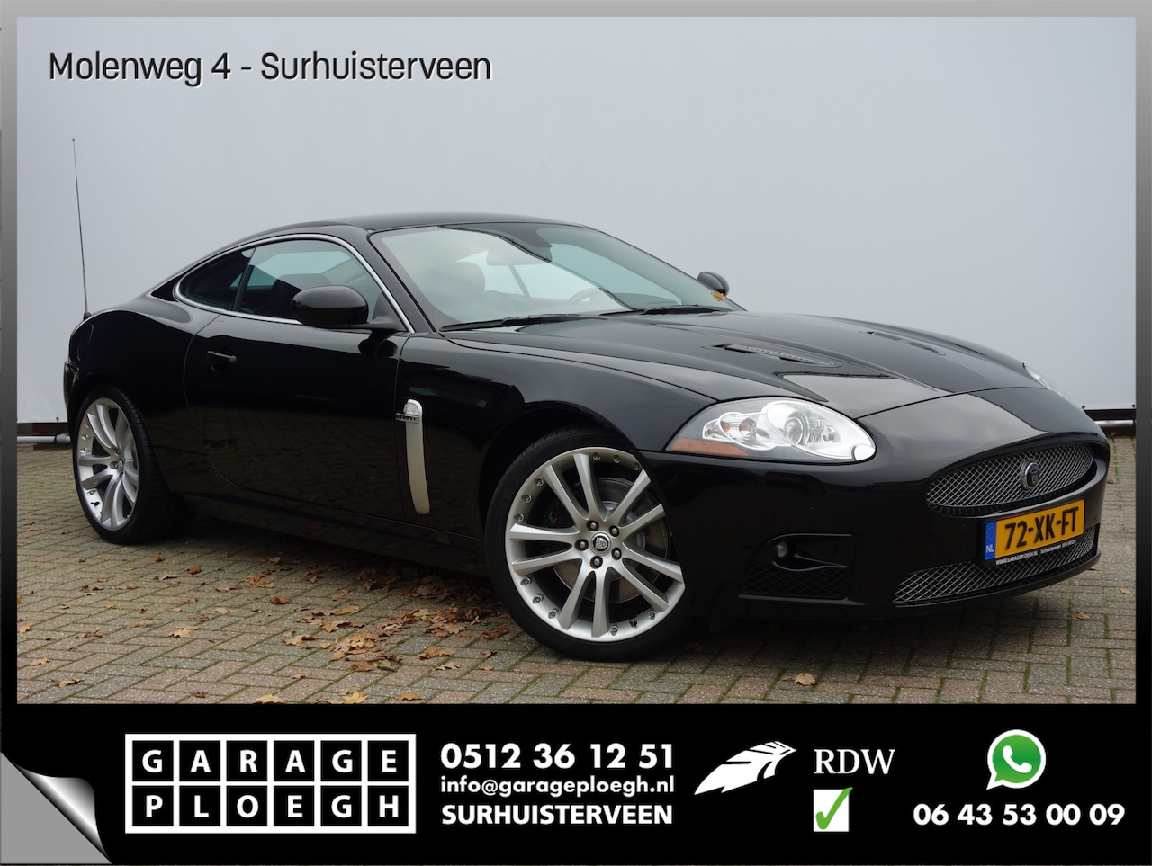 Jaguar XKR - 4.2 V8 417PK Coupé Orig.NL Topstaat! Voll Onderhouden SUPERCHARGED - AutoWereld.nl