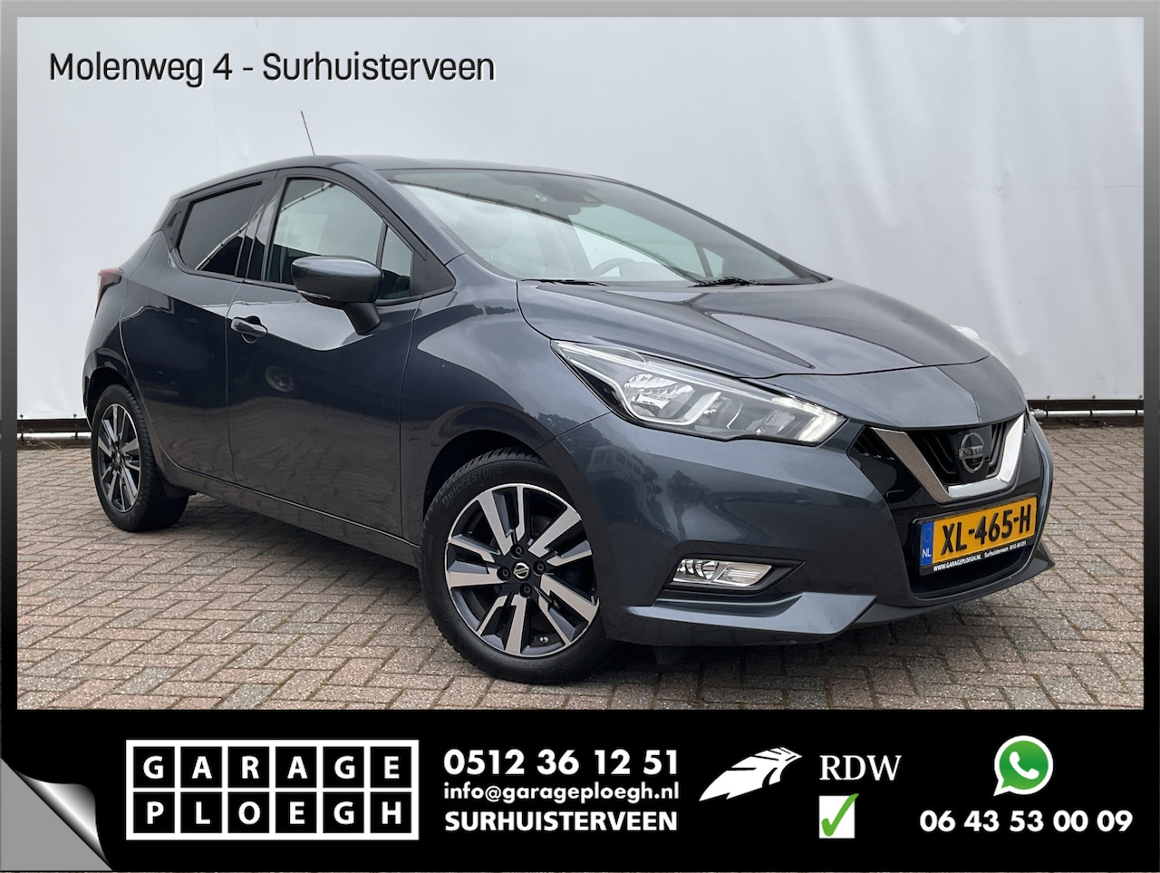 Nissan Micra - 0.9 IG-T N-Connecta Navi Clima Cruise Incl. btw - AutoWereld.nl