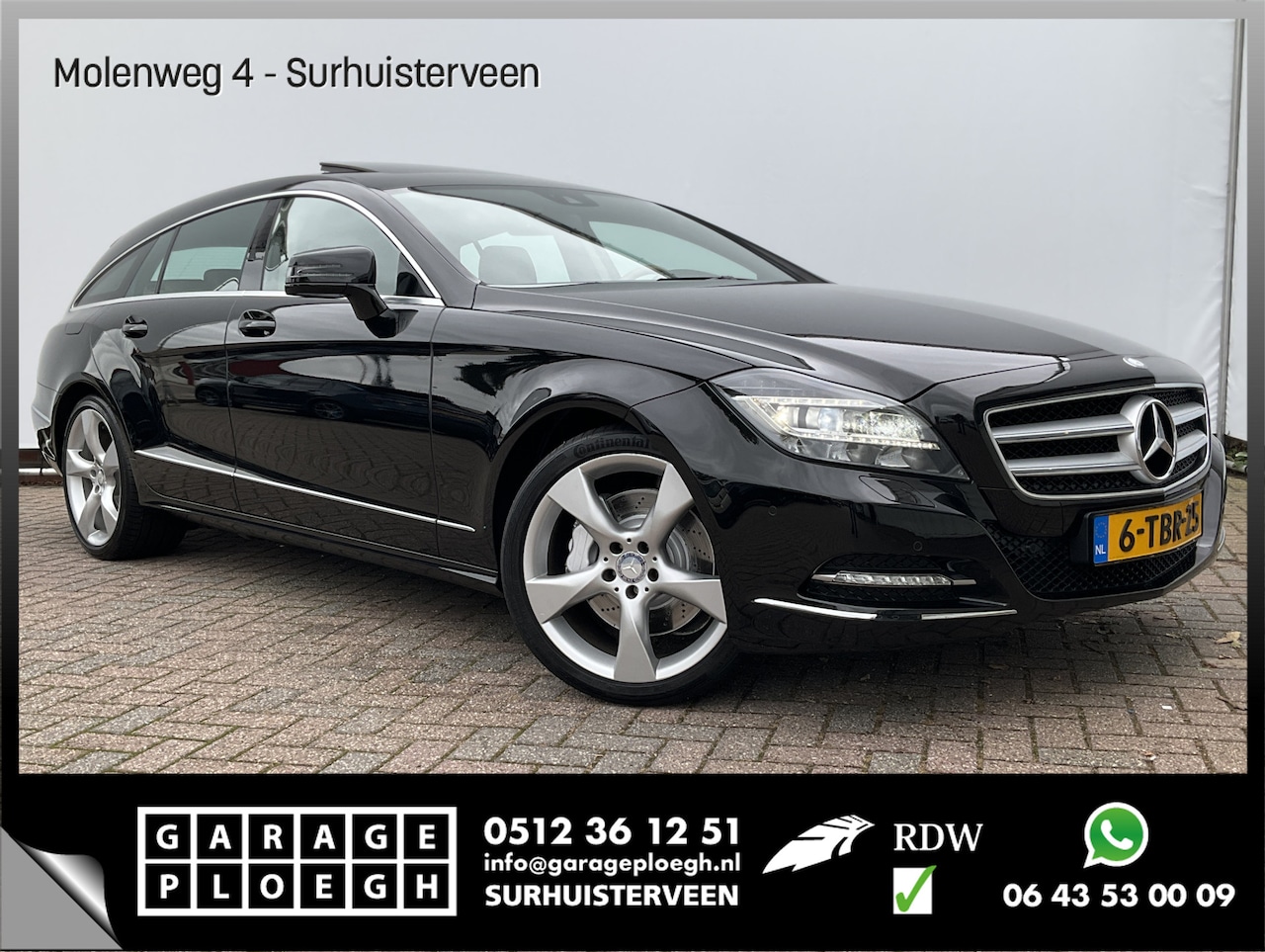 Mercedes-Benz CLS-klasse Shooting Brake - 350 CDI Orig.NL Topstaat 19inch Pano Trekhaak - AutoWereld.nl