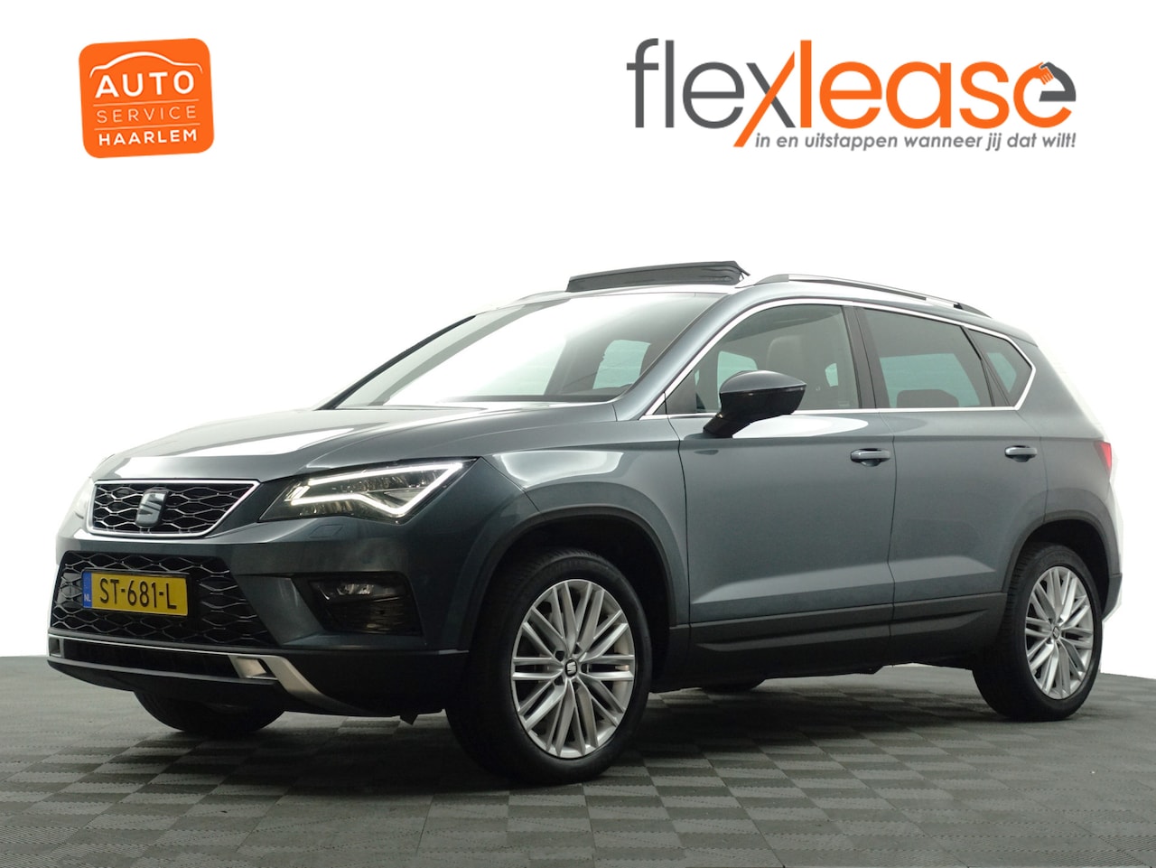 Seat Ateca - 1.4 EcoTSI Xcellence Aut- Standkachel, Panodak, Sfeerverlichting, Xenon Led, Dynamic Selec - AutoWereld.nl