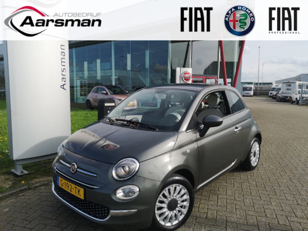 Fiat 500 - 1.2 Lounge | Automaat | Apple Carplay & Android Auto | - AutoWereld.nl