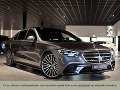 Mercedes-Benz S-klasse - 400d 4-M AMG Achterassturing|Ruitleder|Burmester|Rij-assistentie|Stoelkoeling|Keyless|Nigh