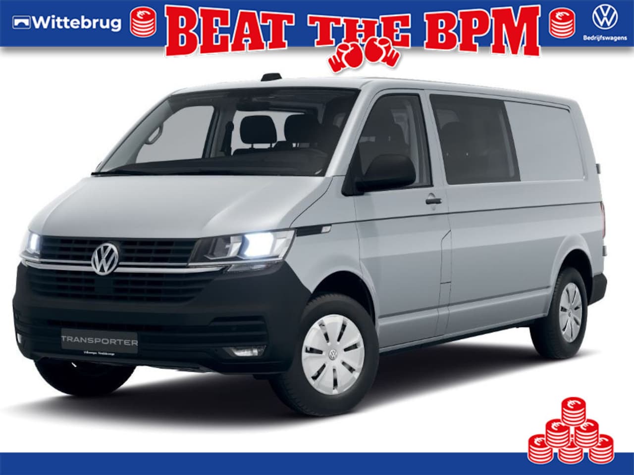 Volkswagen Transporter - 2.0 TDI L2H1 30 DC Comfortline 2.0 TDI L2H1 30 DC Comfortline - AutoWereld.nl