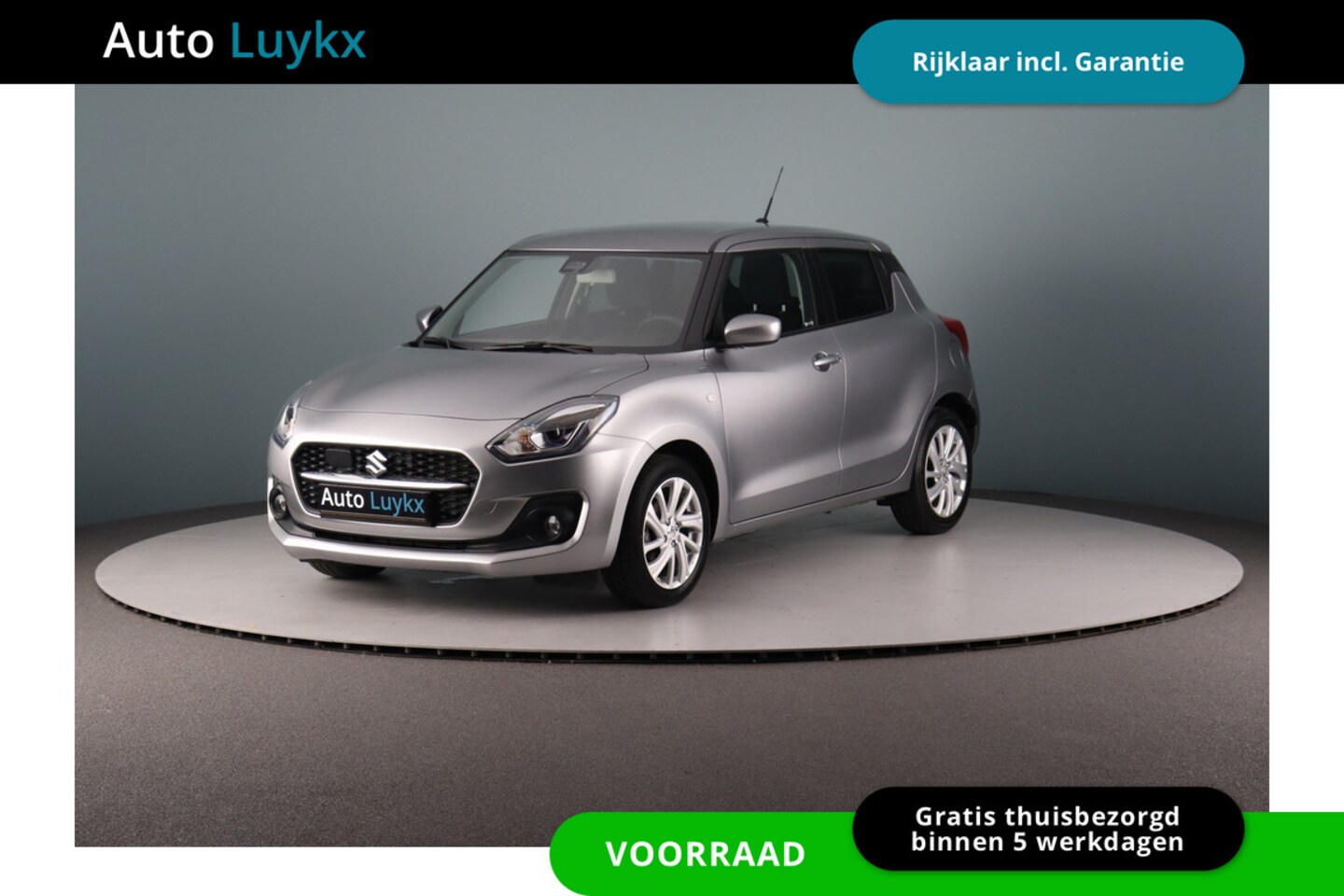 Suzuki Swift - 1.2 Select Smart Hybrid | Navigatie | Adaptieve Cruise Control | Parkeercamera - AutoWereld.nl