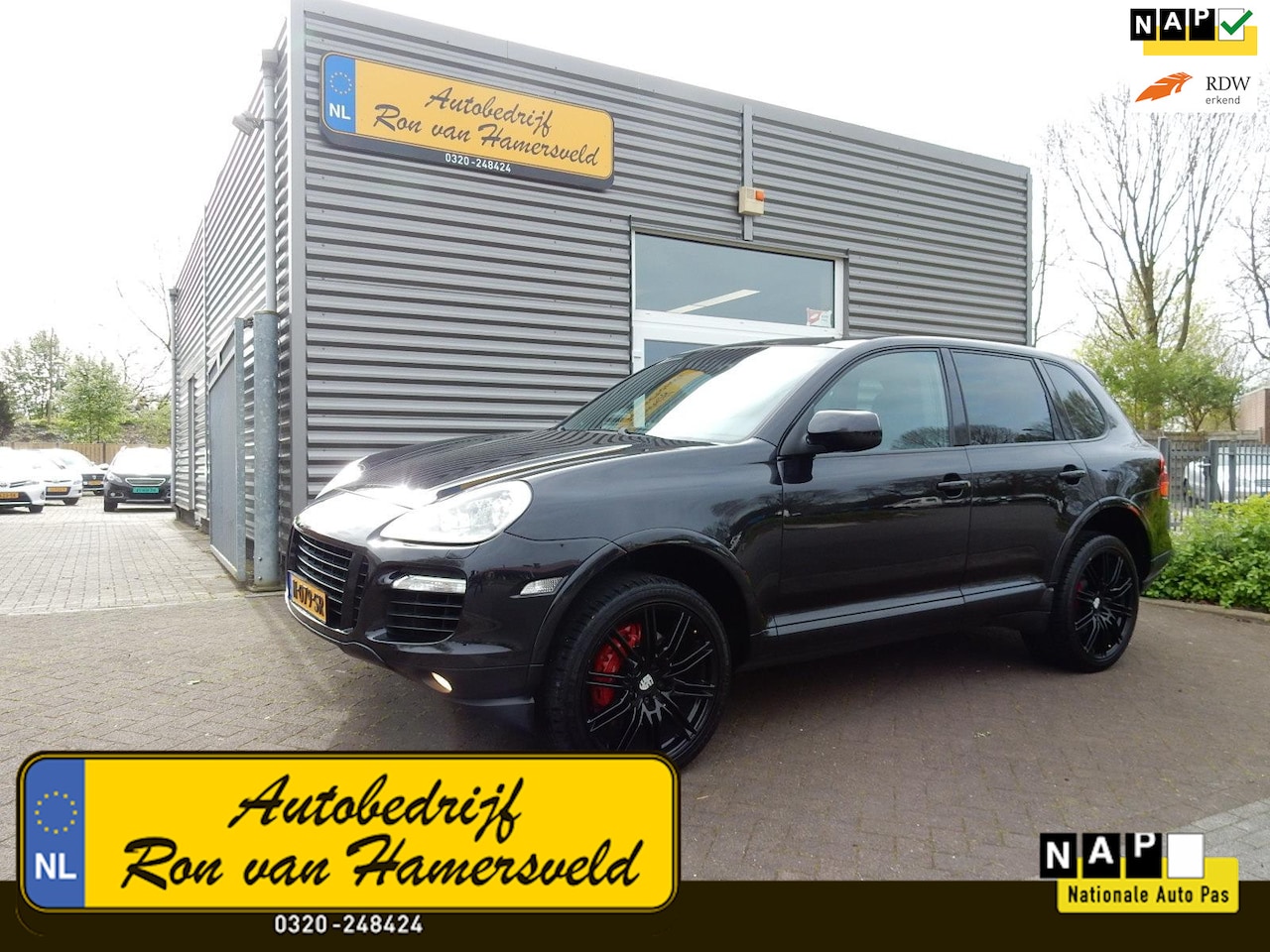 Porsche Cayenne - 4.8 TURBO*LEDER*NAVI*XENON*NW STAAT* - AutoWereld.nl