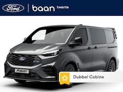 Ford Transit Custom - PHEV 233PK L2H1 MS-RT Dubbel Cabine | FULL OPTION | 2x Elektr. schuifd. | Wegklapbare Trek