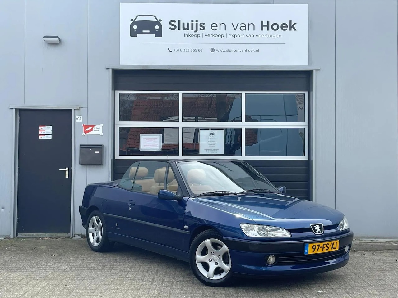 Peugeot 306 Cabriolet - 2.0-16V LEDERBEKLEDING NAP NIEUWE APK - AutoWereld.nl