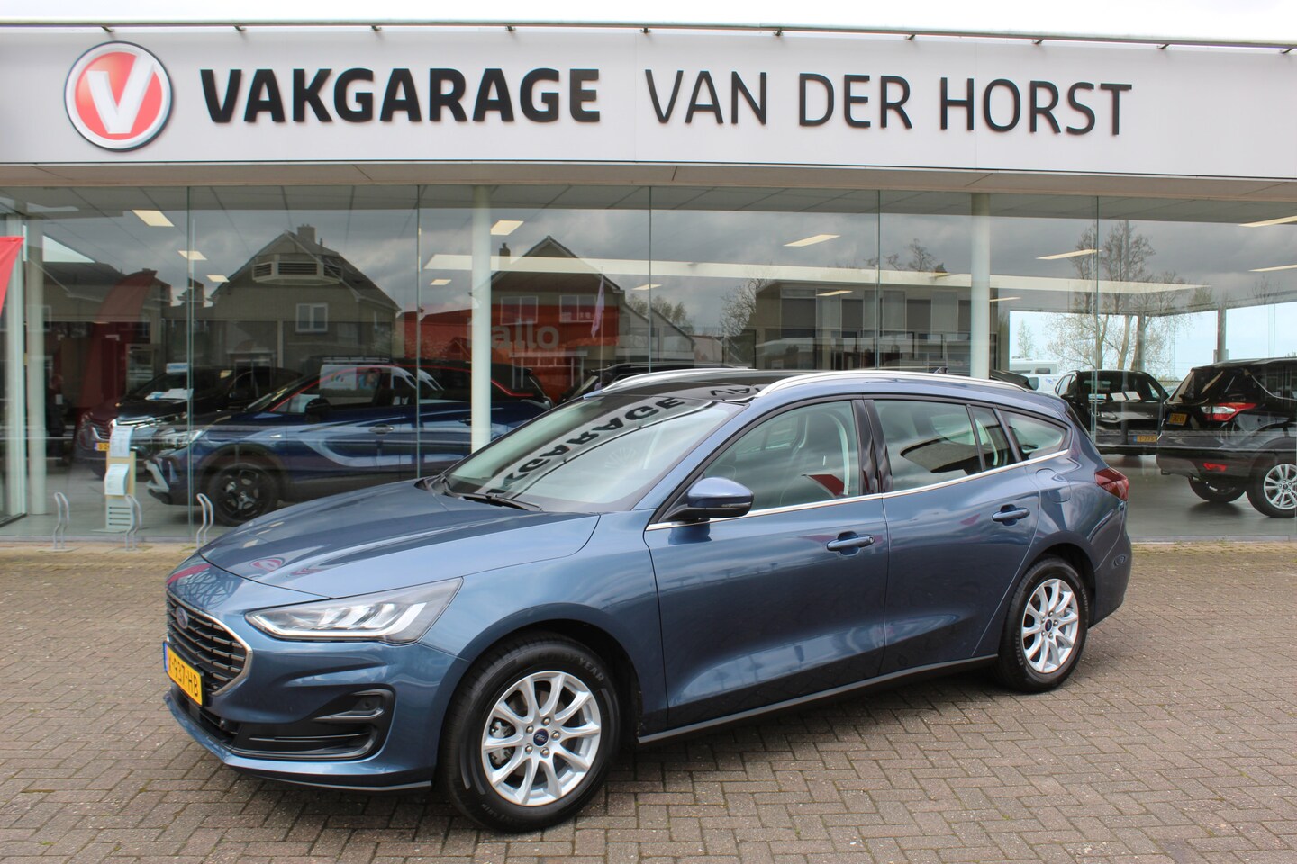 Ford Focus Wagon - 1.0-155pk EcoBoost Mild-Hybrid Titanium. Fabrieksgarantie t/m 29-01-2027 ! SYNC 4, Volautm - AutoWereld.nl