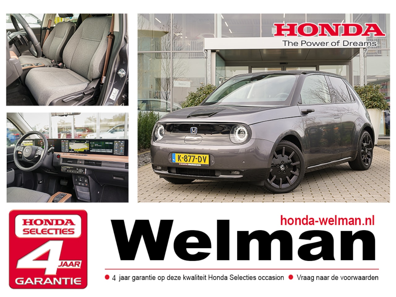 Honda e - Advance 17" - 100% ELEKTRISCH - AutoWereld.nl