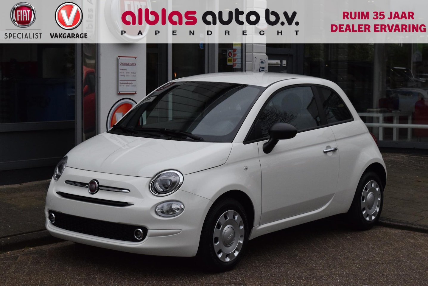 Fiat 500 - 1.0 Hybrid | Carplay | Airco | Direct Leverbaar - AutoWereld.nl