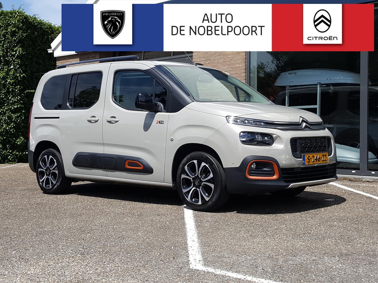 Citroën Berlingo - 1.2 PureTech 110pk S&S Shine XTR Navigatie | Cruise & Climate conrol | KEYLESS | Achteruit - AutoWereld.nl